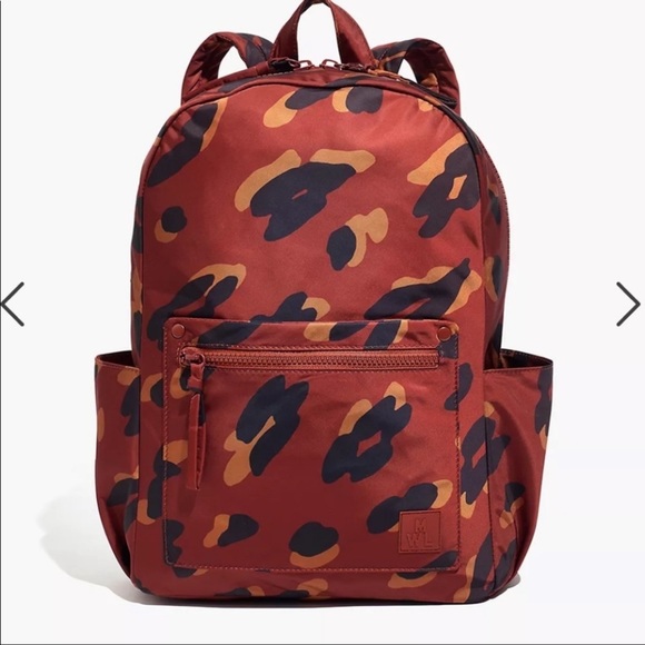 Madewell Handbags - NWT Madewell The (Re)sourced Backpack in Painted Leopard Tote